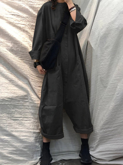 Lässiger Jumpsuit mit mehreren Taschen von Andrea Serena