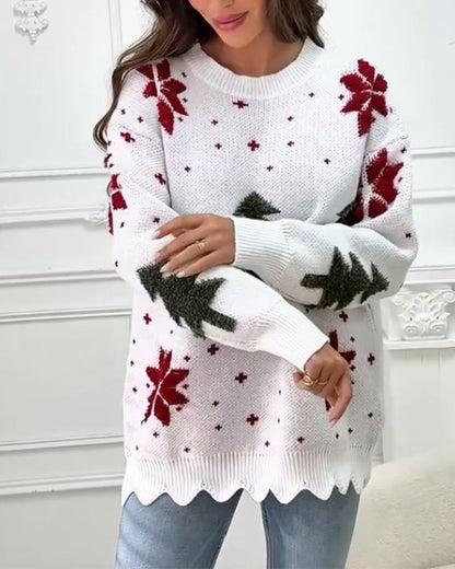 Andrea's™ | Pullover Weihnachtsbaum Design