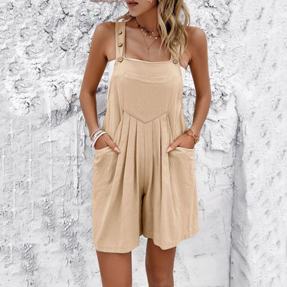 Pinterest-Inspired Andrea Serena Short Jumpsuit
