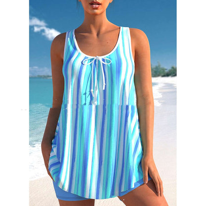 Schicker bedruckter Bikini in Übergröße von Andrea Serena