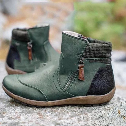 Andrea's™ | Warme Schneeschuhe mit praktischem Doppelreißverschluss
