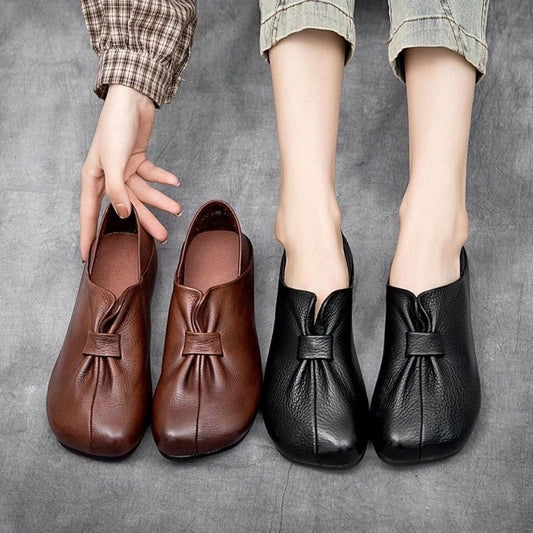 Andrea's™ | Bequeme flache Lederschuhe für Damen