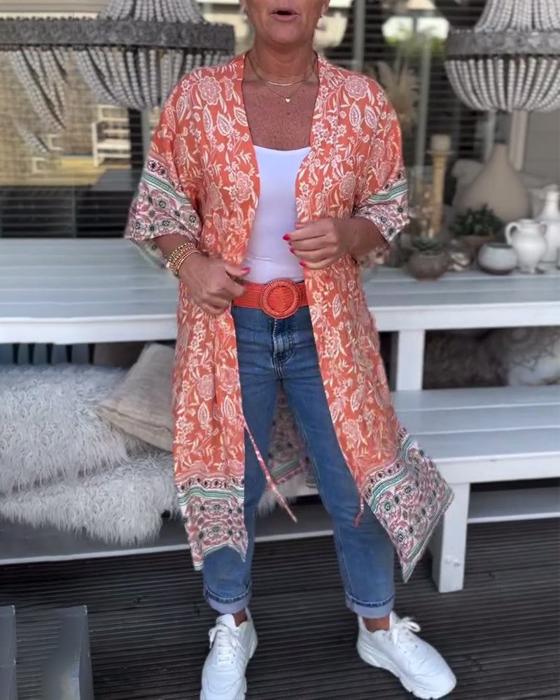 Andrea's™ | Modischer bedruckter urlaubs-strandmantel