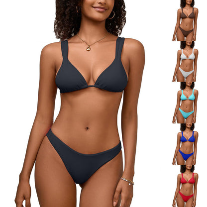Eleganter Andrea Serena Bikini-Badeanzug mit Schnürung