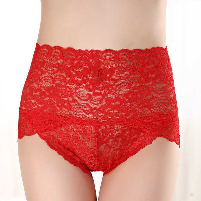 Andrea's™ | Nahtloser Spitzenslip mit hohem Bund