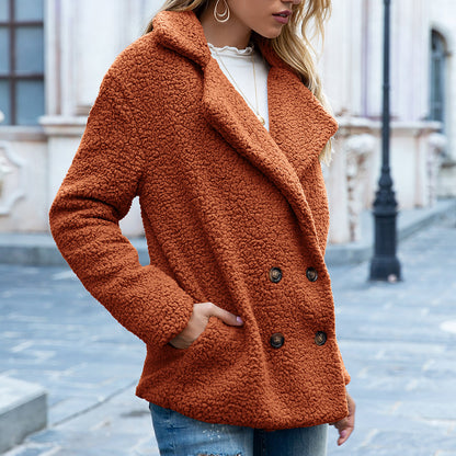 Andrea's™ | Flauschiger Wintermantel im lockeren Schnitt