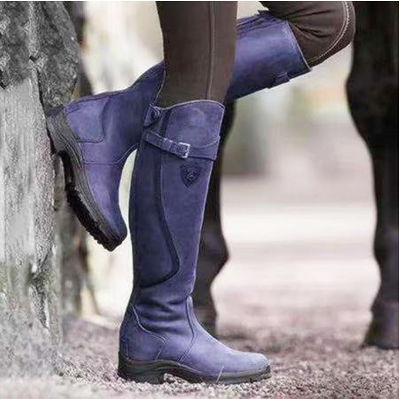 Andrea's™ | Damen Reitstiefel in Mid-Calf-Länge