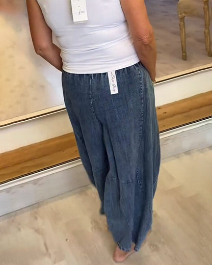 Andrea's™ | Jeans mit elastischem Bund im lässigen Stil