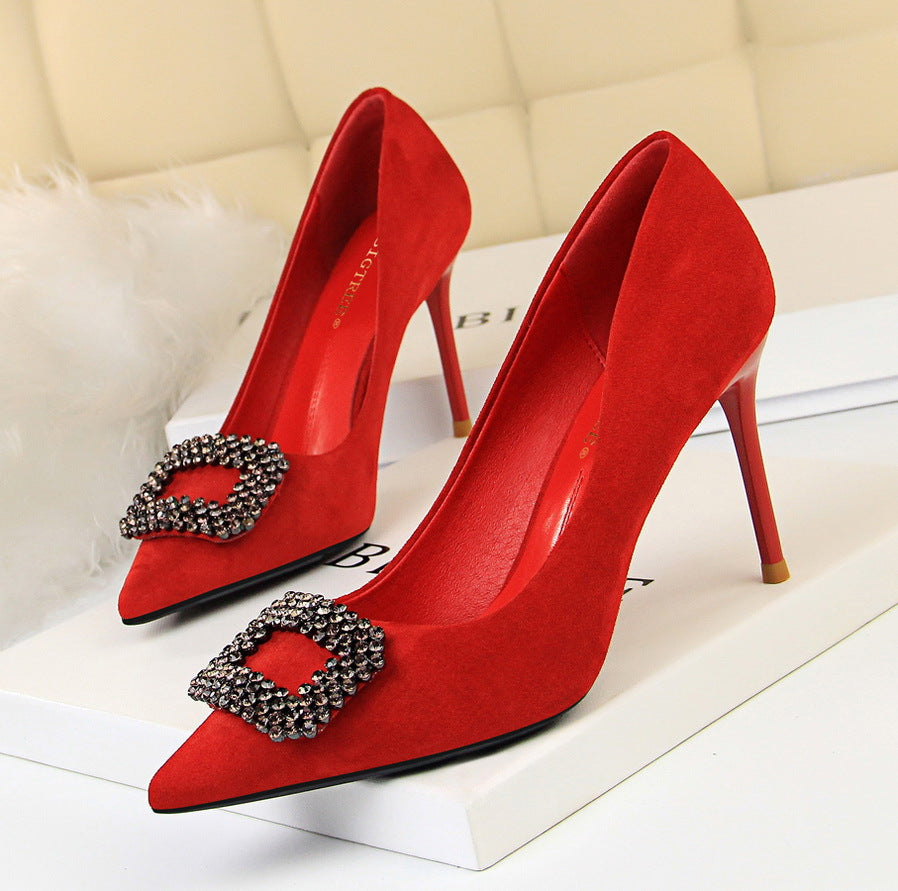 Elegante Strass-Stiletto-Pumps von Andrea Serena