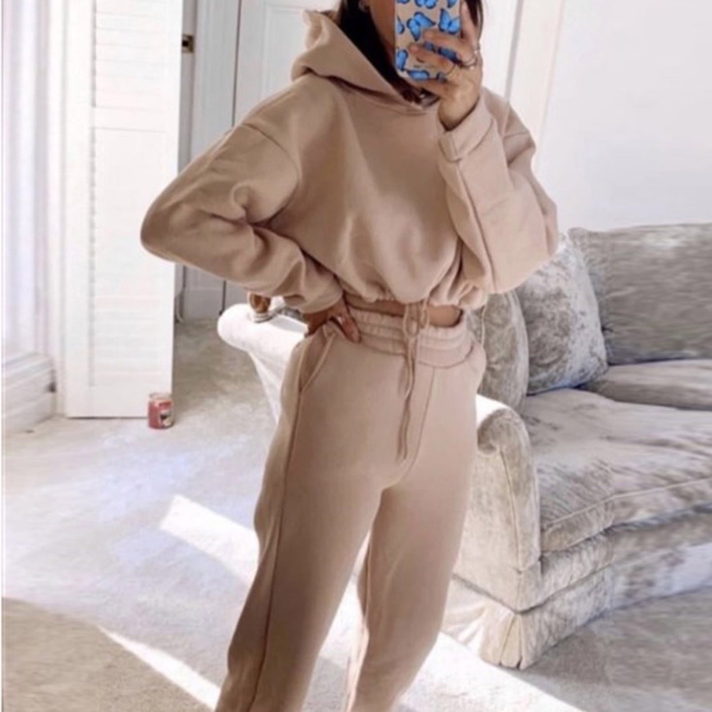 Andrea's™ | Lässiges Hoodie- und Jogginganzug-Set