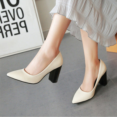 Elegante Pumps mit Blockabsatz von Andrea Serena
