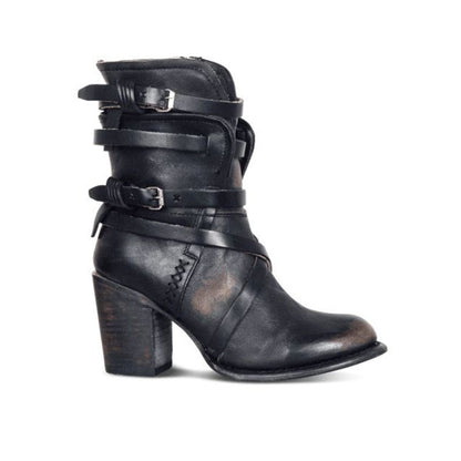 Andrea's™ | Stiefeletten mit Riemendetails