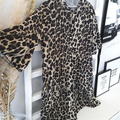 Andrea's™ | Minikleid mit Leopardenmuster
