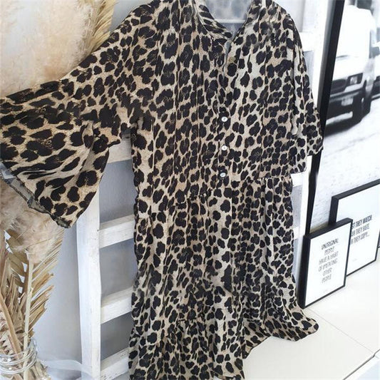 Andrea's™ | Minikleid mit Leopardenmuster
