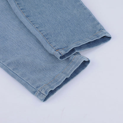 Andrea's™ | Denim-Overall - Vorder- und Rückansicht