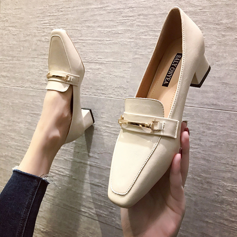 Chic Andrea Serena Pinterest-Inspired Heeled Loafers