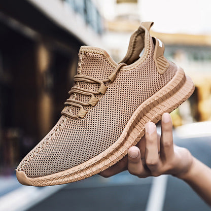 Atmungsaktive Andrea Serena Herren-Sommer-Sneaker aus Mesh