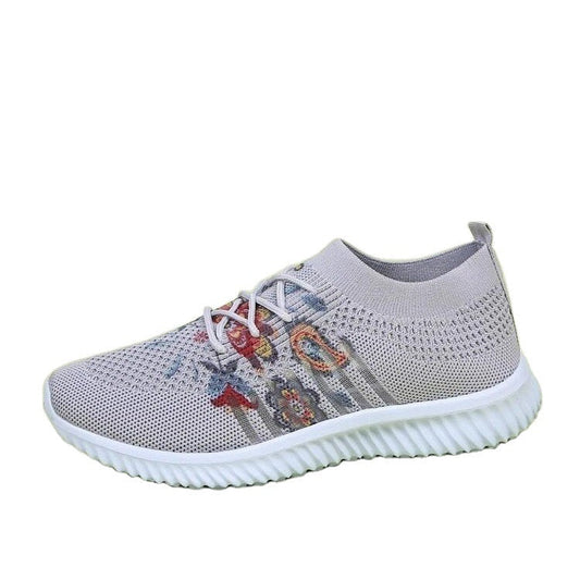 Pinterest-inspirierte Andrea Serena Flower Mesh Sneakers