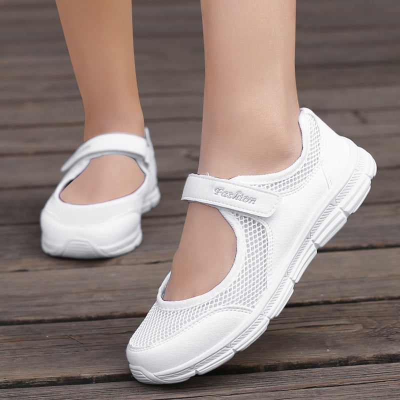 Breathable Mesh Mary Janes by Andrea Serena