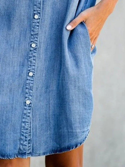 Andrea's™ | Klassisches Denim-Minikleid