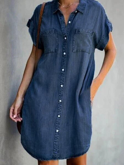 Andrea's™ | Klassisches Denim-Minikleid
