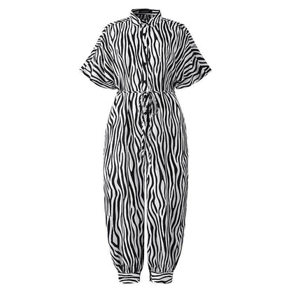 Andrea's™ | Retro-Jumpsuit mit Knopfleiste
