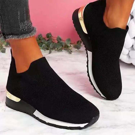 Chic Mesh Slip-On Sneakers by Andrea Serena