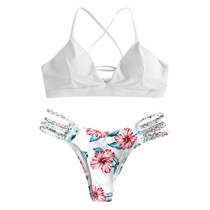 Pinterest-inspiriertes Andrea Serena Flecht-Bikini-Set