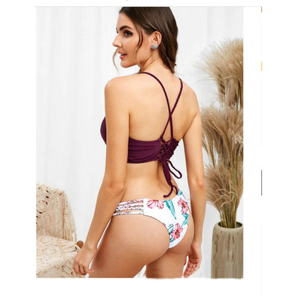 Pinterest-inspiriertes Andrea Serena Flecht-Bikini-Set