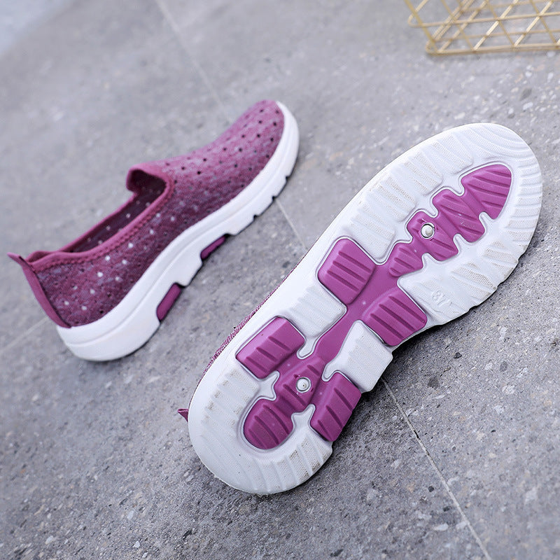 Lightweight Andrea Serena Comfortable Walking Sneakers