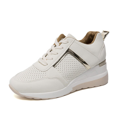 Elegante Plateau-Sneaker mit Schnürung von Andrea Serena