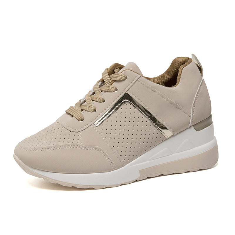 Elegante Plateau-Sneaker mit Schnürung von Andrea Serena