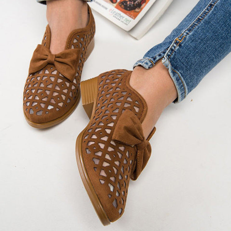 Elegante Schleifen-Loafer von Andrea Serena