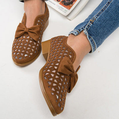 Elegante Schleifen-Loafer von Andrea Serena