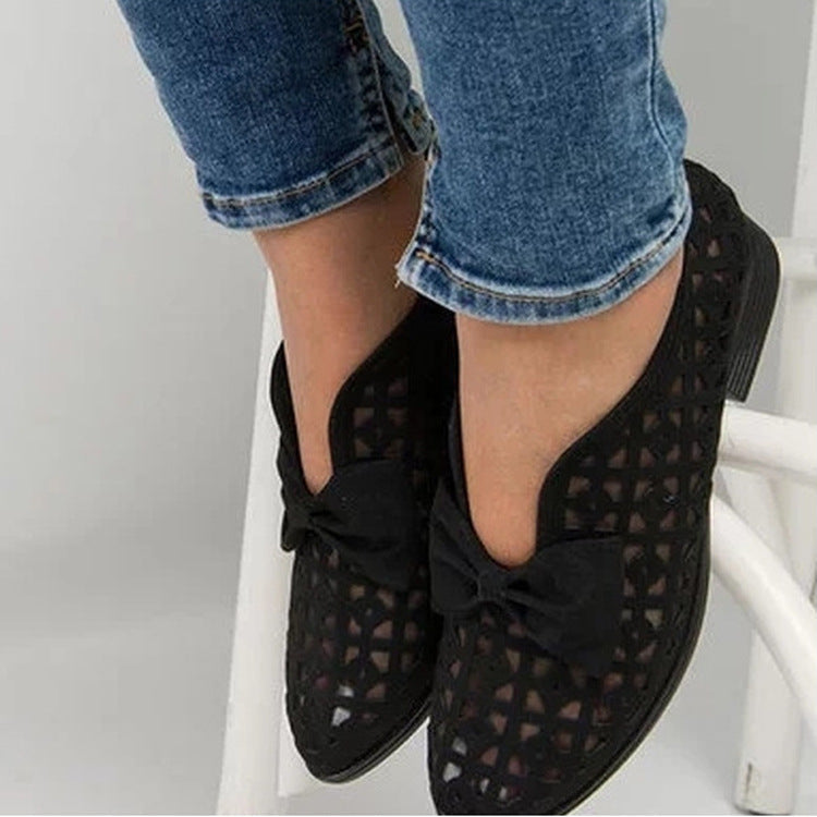 Elegante Schleifen-Loafer von Andrea Serena