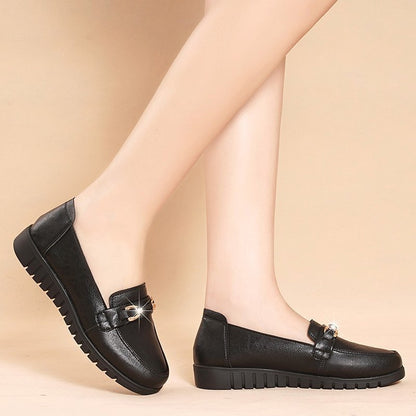 Elegante und bequeme Andrea Serena Lederslipper