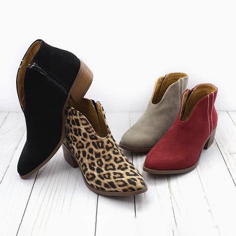 Andrea's™ | Modische Damenstiefel aus Leder mit Fransen