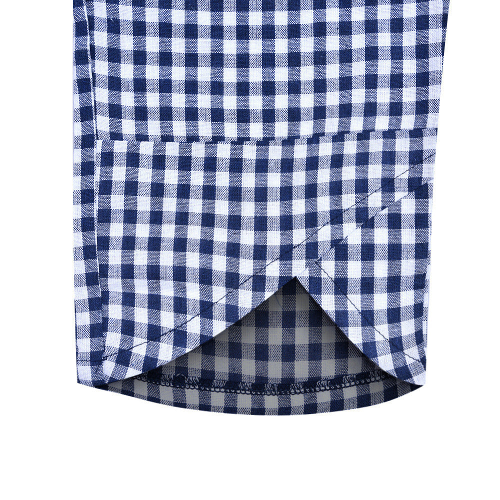 Vielseitige karierte Cropped-Hose von Andrea Serena