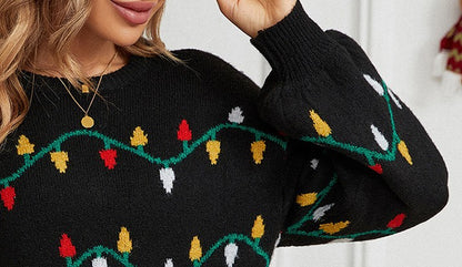 Andrea's™ |  Weihnachtsbeleuchtungs-Pullover