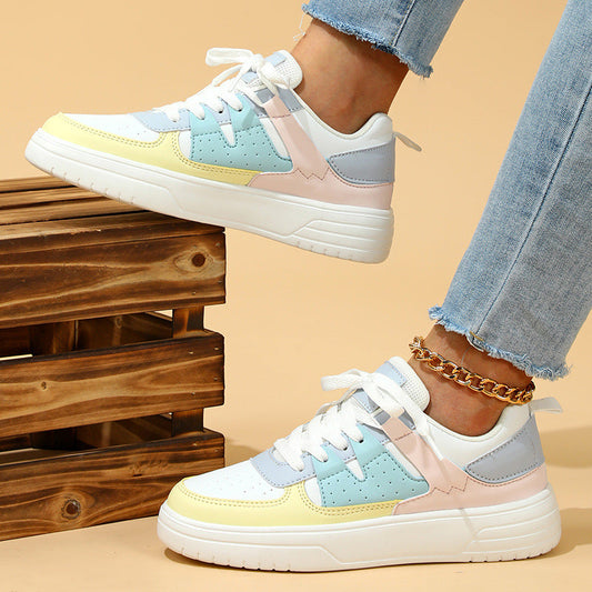 Colorblock Platform Sneakers Andrea Serena