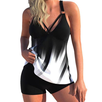 Pinterest-inspirierter Andrea Serena Boxer Swim Bikini