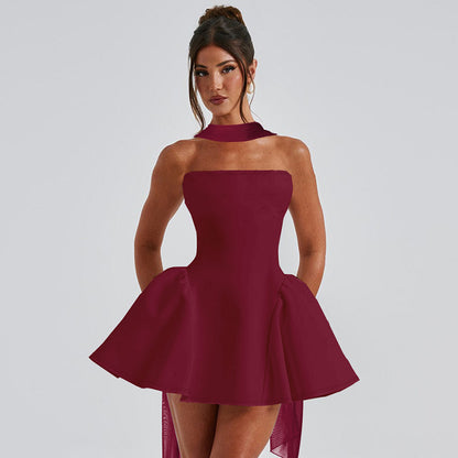 Andrea's™ | Sexy Trägerloses Kleid mit Reißverschluss hinten