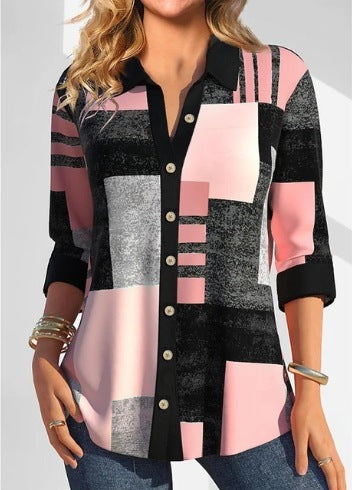 Andrea's™ | 3D-gedrucktes Langarmshirt