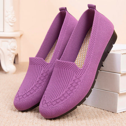 Atmungsaktive Andrea Serena Slipper aus Netzstoff