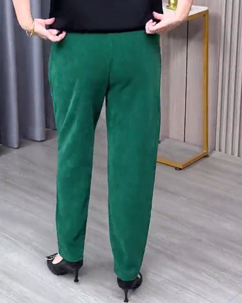 Andrea's™ | Einfarbige Stretch-Skinnyhosen