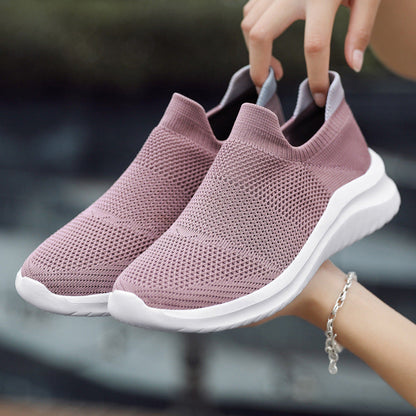 Lightweight Andrea Serena Mesh Walking Sneakers