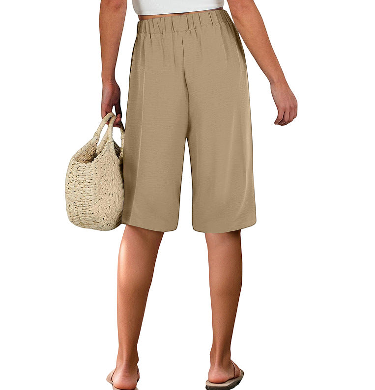 Pinterest-inspirierte Andrea Serena Sommer-Cropped-Hose