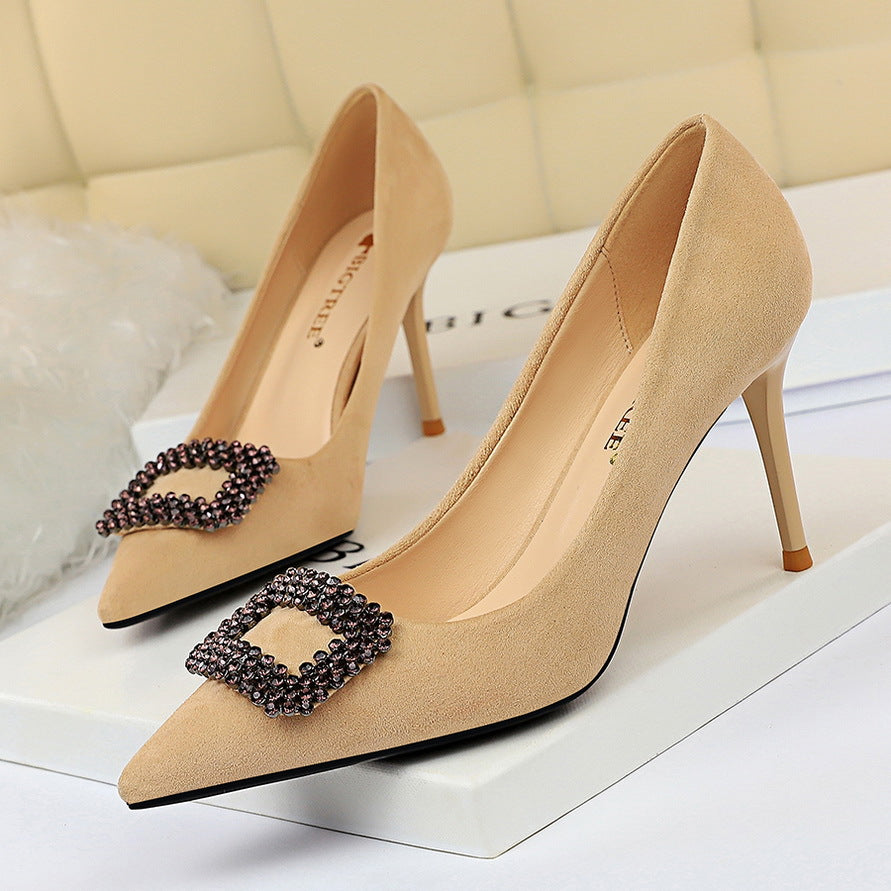 Elegante Strass-Stiletto-Pumps von Andrea Serena