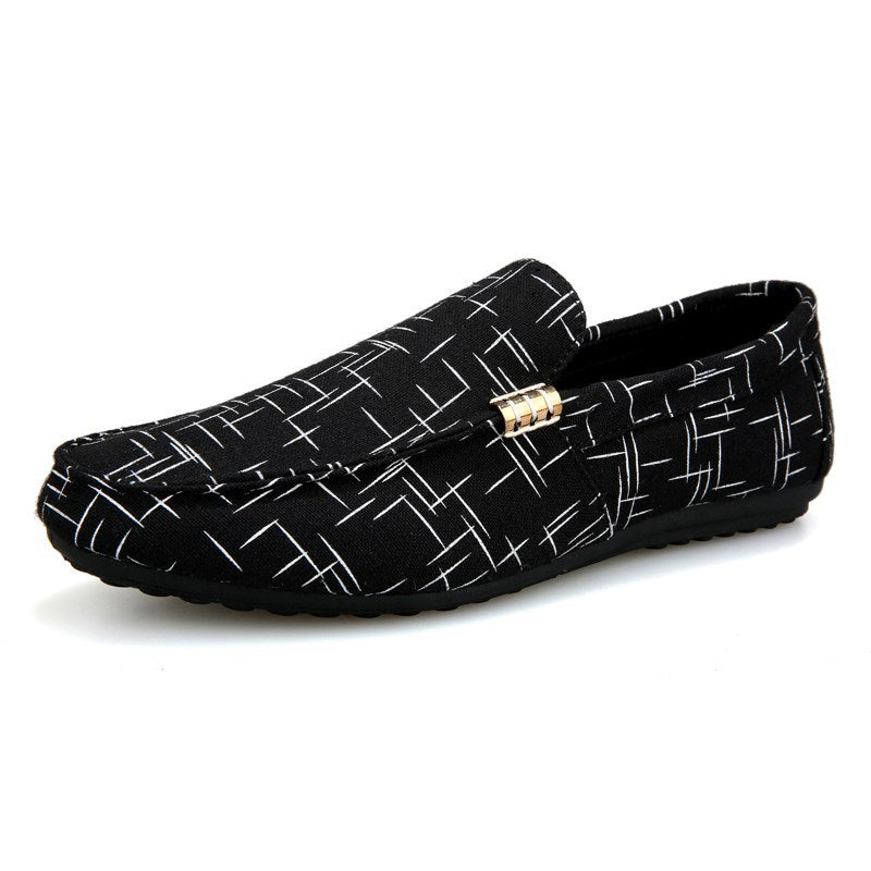 Moderne Canvas-Loafer von Andrea Serena – Alltagsschuhe