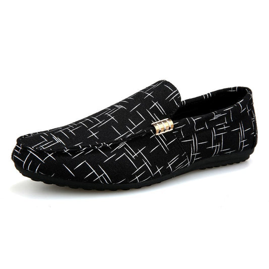 Moderne Canvas-Loafer von Andrea Serena – Alltagsschuhe